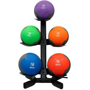 Подставка под медболы и гири LiveUp Kettle Bell Rack Black (LS1982)