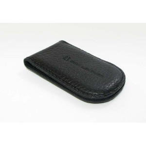 Зажим для денег DNK Leather DNK Klip magnes-F col.J Черный