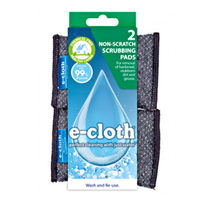 Губки неабразивные нецарапающие e-Cloth 2Non-Scracth Scrubbing Pad 208117(4908). Photo 2