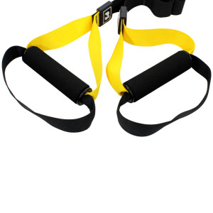 Тренировочные подвесные петли Maidi P3 Pro-1 Black + Yellow. Photo 2