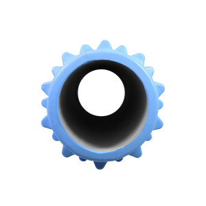 Массажный валик ролик для йоги и фитнеса Dobetters Rumble Roller Blue 45*15 см. Photo 2