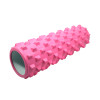 Массажный валик ролик для йоги и фитнеса Dobetters Rumble Roller Pink 45*15 см