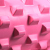 Массажный валик ролик для йоги и фитнеса Dobetters Rumble Roller Pink 45*15 см