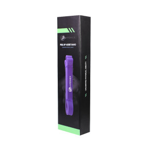 Резиновая петля для тренировок U-POWEX 001 Purple 2080*32*4,5mm. Photo 3
