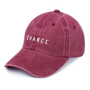 Бейсболка Beani'qe Шанс Chance One Size Бордовый (26069)