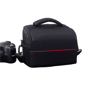 Фотосумка универсальная к фотоаппарату Canon EOS Nikon Sony с ремнем Черный (IBF055BR)