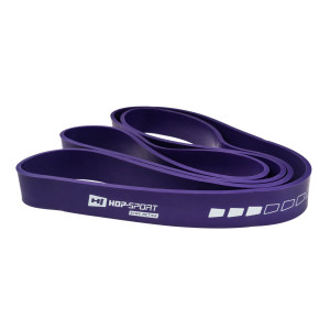 Резинка для фитнеса Hop-Sport 16-39 кг HS-L032RR фиолетовая. Photo 2