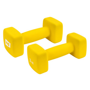 Набор гантелей неопреновых квадратных Hop-Sport HS-V030DS 2х3 кг. Photo 2