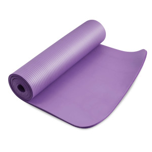Мат для фитнеса и йоги Hop-Sport HS-N010GM 1 см фиолетовый. Photo 3