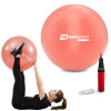 Фитбол Hop-Sport 55 см Розовый + насос