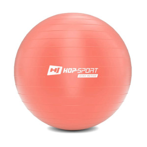Фитбол Hop-Sport 75 см Розовый + насос