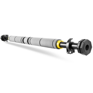 Турник раздвижной Hop-Sport HS-M050DP Серо-желтый