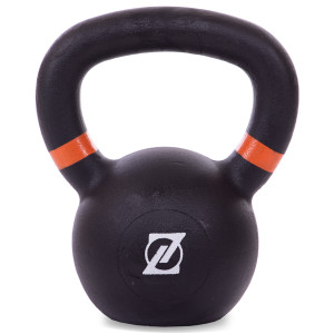 Гиря чугунная окрашенная черная Zelart TA-2238-10 10кг