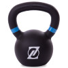 Гиря чавунна забарвлена ​​Zelart TA-2238-12 12кг чорна