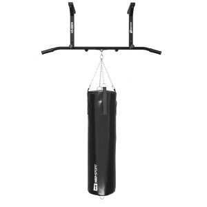 Турник потолочный Hop-Sport HS-2001K с перчатками. Photo 2