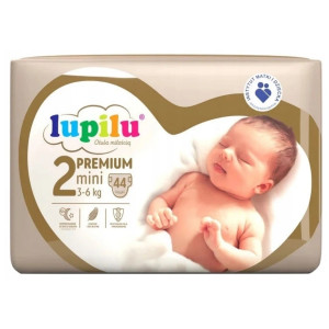 Подгузники Lupilu Premium Mini 2 3-6 кг 44 шт.
