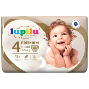 Подгузники Lupilu Premium Maxi 4 8-16 кг 46 шт.