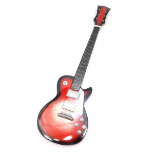 Гитара миниатюрная с подставкой DUKE 24х8х1.5 см Красный (DN29652)