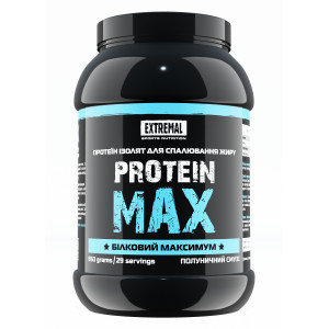 Протеин изолят для мышц и похудения – Extremal Protein Max 650 г Клубничный смузи (999419578)