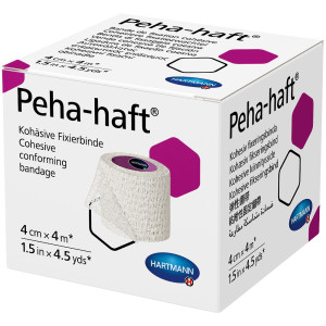 Бинт когезивный самофиксирующийся Paul Hartmann Peha-haft 4 см х 4 м