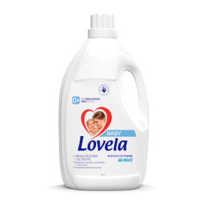Гипоаллергенное молочко Lovela Baby 0+ для стирки белой детской одежды и белья 1,45 л