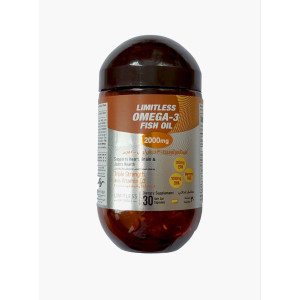 Биологически активная добавка EVA Pharma Лимитлесс ОМЕГА-3 2000 мг 30 капсул