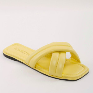 Шлепанцы женские 338167 р.39 (25) Fashion Желтый