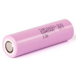 Аккумулятор Samsung 18650 INR18650-30Q 3000mAh Розовый