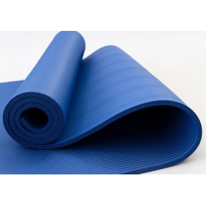 Коврик Amber для йоги фитнеса и пилатеса Urban Fit 183x61x1 см Синий. Photo 2