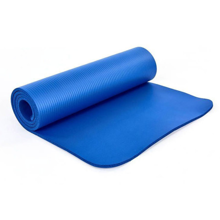 Коврик Amber для йоги фитнеса и пилатеса Urban Fit 183x61x1 см Синий