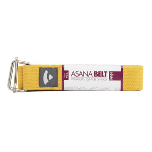 Ремень для йоги Asana Belt от Bodhi Шафран 250×3.8 см. Photo 2