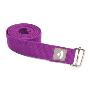 Ремень для йоги Asana Belt Bodhi фиолетовый 250x3.8 см