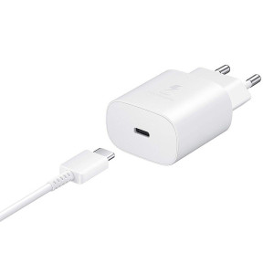Зарядный комплект Samsung EP-TA800NBE USB Type-C PD 3.0 PPS Max 25W S20 A53 A73 A33 A13