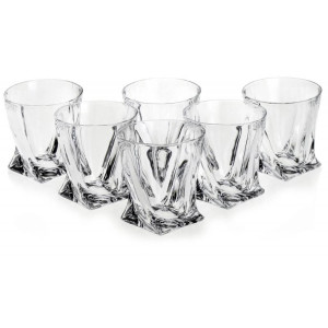 Набор стаканов Quadro 6 шт 340 мл Yujing Glassware 2772/3701