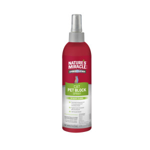 Спрей-отпугиватель для кошек Nature's Miracle JFC Pet Block Cat Repellent Spray 236 мл (680511/680285)