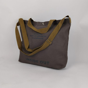 Сумка Inside Italian Bags gray 35x13х36 см Серый