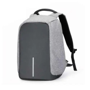 Рюкзак с защитой от краж с отделением для ноутбука No Brand 15.6 45х30х16.5 см Серый (2104618384)