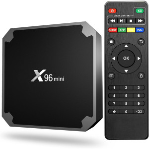 Смарт ТВ приставка X96 mini Amlogic S905W2 Smart TV Box 2/16GB Black (2104618412)