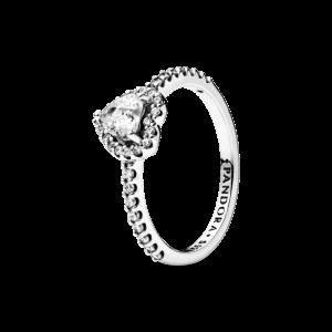Серебряное кольцо No Brand Искренние чувства 198421C01 50