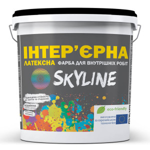 Краска интерьерная Skyline латексная Белый 14 кг