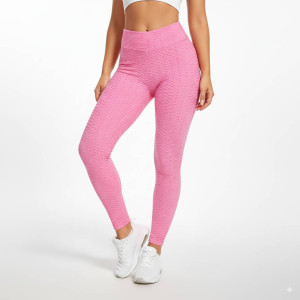 Леггинсы компрессионные No Brand Push-Up L-XL Розовый (ACLLEG-PNK-0165)