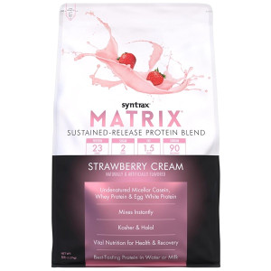 Протеин Syntrax Matrix 5.0 2270 г 76 servings Strawberry Cream