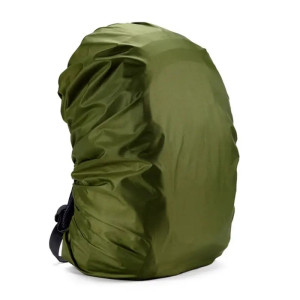 Дождевик для рюкзаков и сумок No Brand RainCover 80-90 л Оливковый (IBX003G)