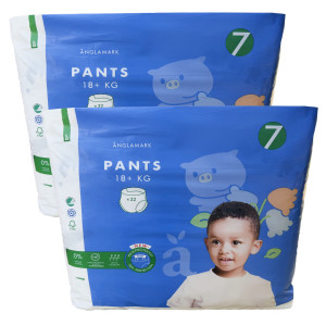 Подгузники-трусики Anglamark 7 18+ кг 64 шт (LS204520)